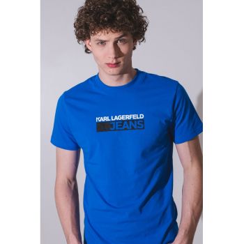 Tricou regular fit cu logo