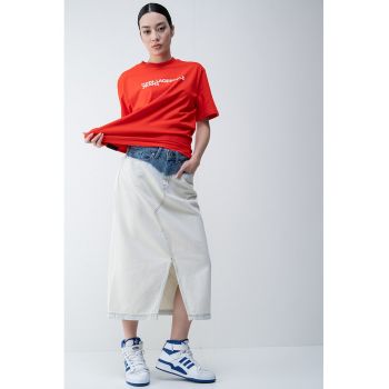 Tricou regular fit din bumbac organic