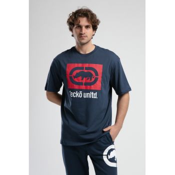 Tricou supradimensionat cu logo Ithaca