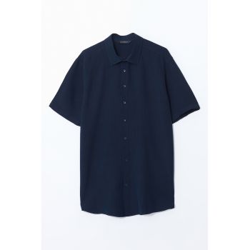 Camasa regular fit cu maneci scurte