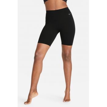 COlanti scurti cu talie inalta pentru fitness Zenvy Dri-Fit