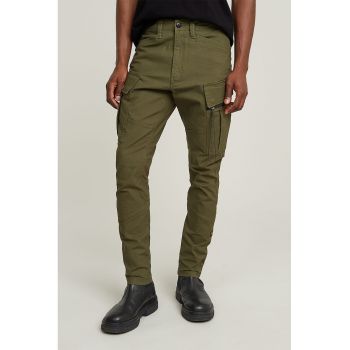 Pantaloni conici cu talie medie