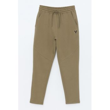 Pantaloni de trening din amestec de bumbac