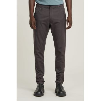 Pantaloni din amestec de bumbac cu buzunare laterale