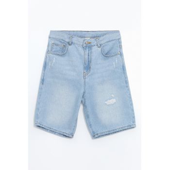 Pantaloni scurti de denim cu buzunare