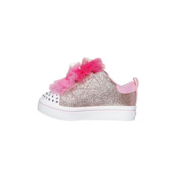 Pantofi cu velcro - aspect stralucitor si lumini Twi-Lites 2.0