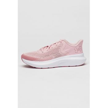Pantofi din material textil cu logo pentru alergare