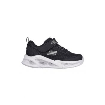 Pantofi sport cu banda velcro si lumini LED
