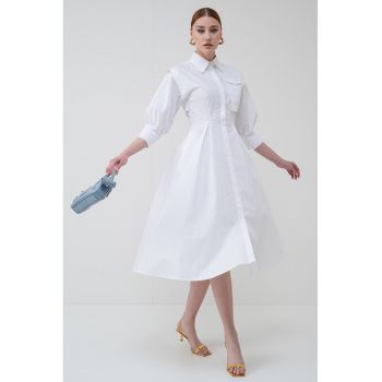 Rochie-camasa de bumbac organic