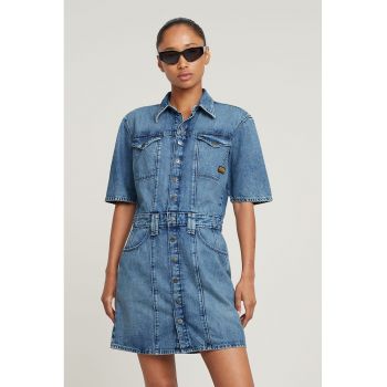 Rochie scurta din denim