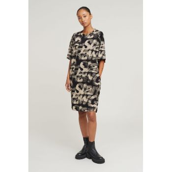 Rochie-tricou cu croiala lejera