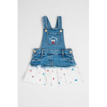 Salopeta 2-in-1 din denim