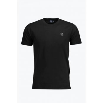 Tricou barbati cu logo 103.1007-0001 negru 12830