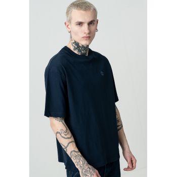 Tricou cu decolteu la baza gatului si maneci cazute