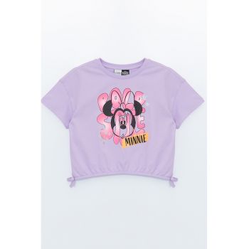 Tricou cu imprimeu cu desene animate