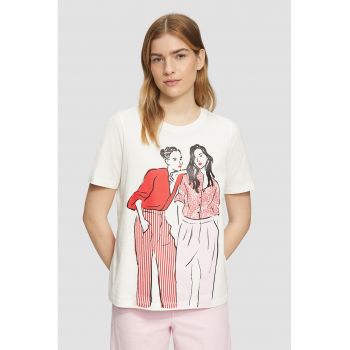 Tricou cu imprimeu grafic
