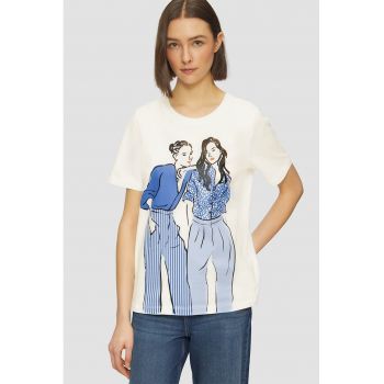 Tricou cu imprimeu grafic