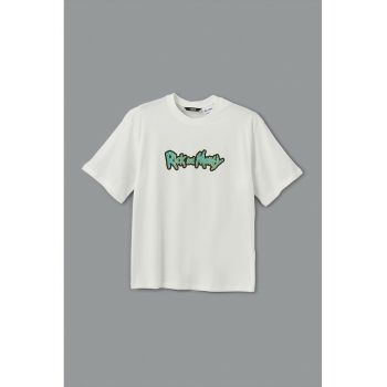 Tricou cu imprimeu grafic Rick and Morty