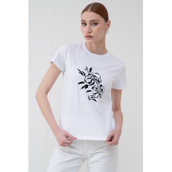 Tricou cu imprimeu grafic