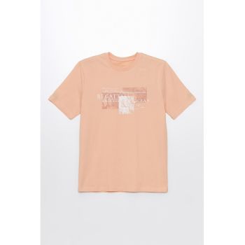 Tricou de bumbac cu imprimeu