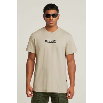 Tricou de bumbac organic cu logo