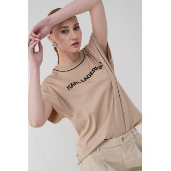 Tricou de bumbac organic cu maneci kimono
