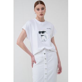 Tricou de bumbac organic cu model grafic