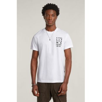 Tricou din bumbac organic cu imprimeu logo