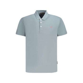 Tricou polo barbati - cu mini logo brodat - Regular fit -  Rosu