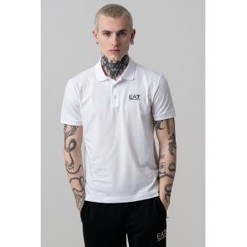 Tricou polo cu logo pe piept