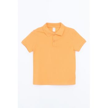 Tricou polo de bumbac