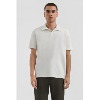 Tricou polo uni de bumbac