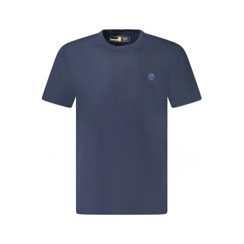 Tricou SHORT SLEEVE TEE barbati - cu mini logo brodat - Regular fit - Bleumarin