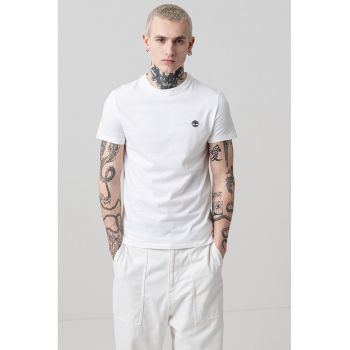 Tricou slim fit din bumbac Dun-River