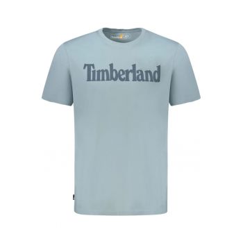 Tricou TFO SS Linear Tea barbati - cu imprimeu - Regular fit -  Albastru prafuit