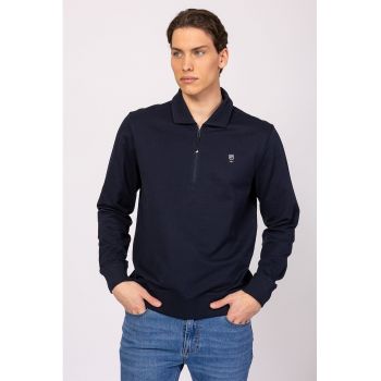 Bluza polo de bumbac Timro