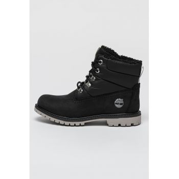 Bocanci de piele nabuc 6In Premium Puffer