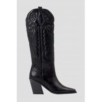 Cizme cowboy de piele Western