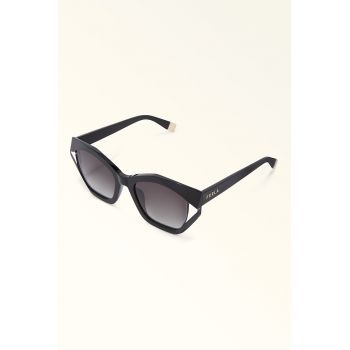 Ochelari de soare cat-eye cu lentile in degrade