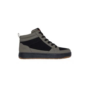 Pantofi inalti de piele intoarsa Smooth Street Cozy