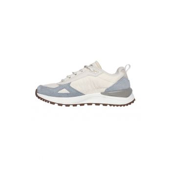 Pantofi sport cu garnituri de piele intoarsa si sintetica