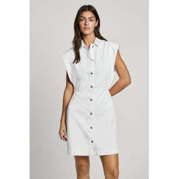 Rochie cambrata cu capse