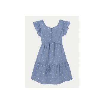 Rochie fete -  141911 - Albastru - Poliester -