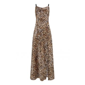 Rochie maxi cu slit frontal