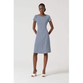 Rochie midi din amestec de modal