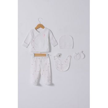 Set de imbracaminte din bumbac - 5 Piese