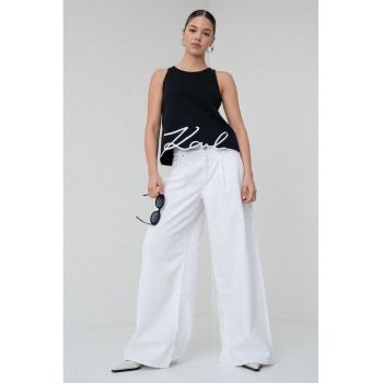 Top de bumbac organic cu logo