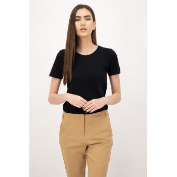 Tricou cu decolteu rotund