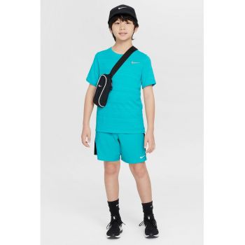 Tricou cu logo reflectorizant si imprimeu pentru fitness Miler Dri-Fit