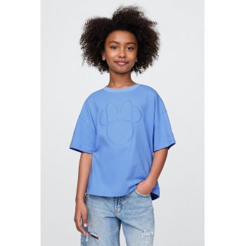 Tricou din bumbac cu broderie